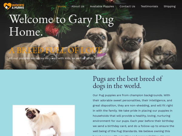 Garypugshome.com - Pug Puppy Scam Review