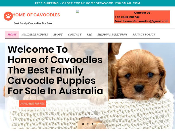 Homeofcavoodles.com - Cavapoo Puppy Scam Review