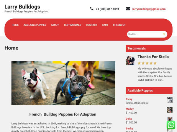 Larrysbulldogs.com - Bulldog Puppy Scam Review