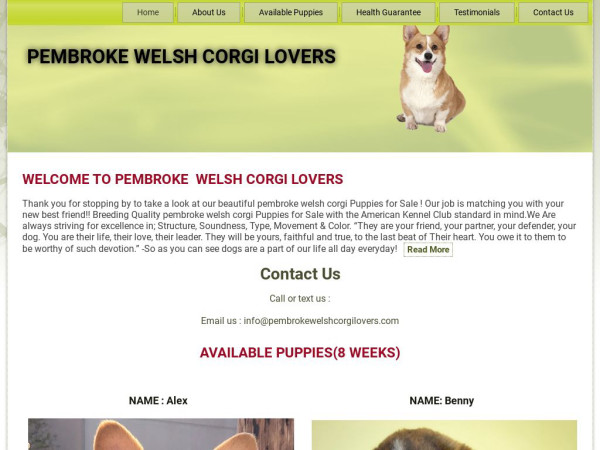 Pembrokewelshcorgilovers.com - Corgi Puppy Scam Review