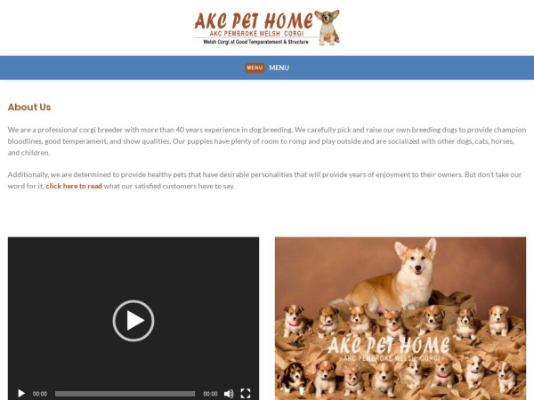 Akcpethome.com - Corgi Puppy Scam Review