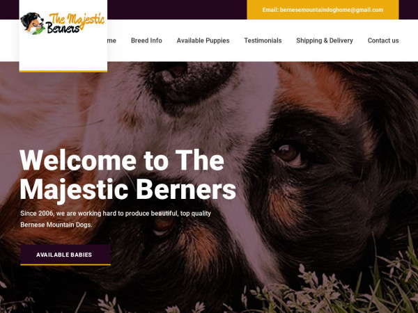 Bernesemountaindog-home.com - Bernese Mountain Dog Puppy Scam Review