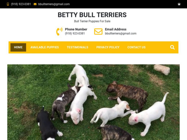 Bettybullterriers.com - Terrier Puppy Scam Review