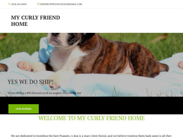 Curlyfriendhome.com - Boxer Puppy Scam Review