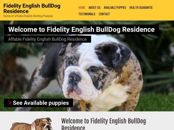 Fidelityenglishbulldogresidence.com - English Bulldog Puppy Scam Review