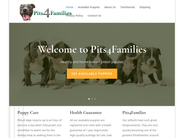 Pits4families.com - Pit Bull Puppy Scam Review