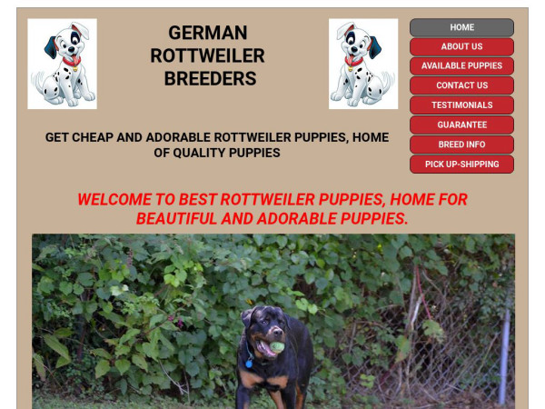 Adorablegermanrottweilerpuppies.com - Germanshepherd Puppy Scam Review