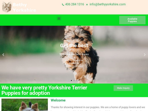 Bethyyorkshire.com - Yorkshire Terrier Puppy Scam Review