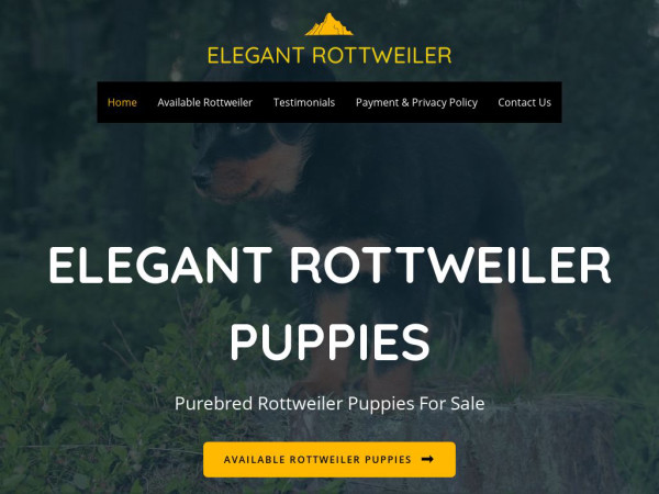 Elegantrottweilerpuppies.com - Rottweiler Puppy Scam Review