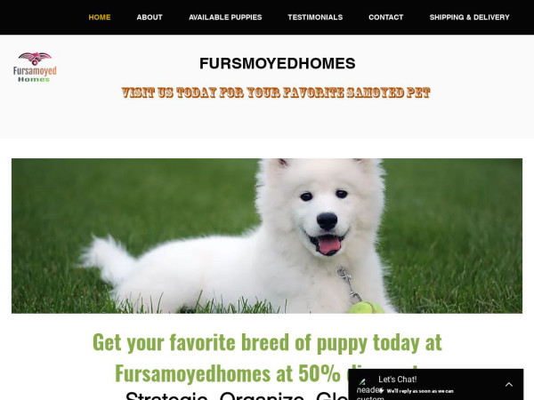 Fursmoyedhomes.com - Samoyed Puppy Scam Review