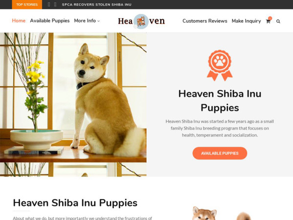 Heavenshibainupuppies.com - Shibhainu Puppy Scam Review