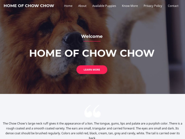 Homeofchowchow.com - Chowchow Puppy Scam Review