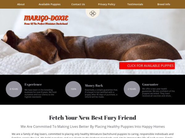 Marigodoxies.com - Dachshund Puppy Scam Review