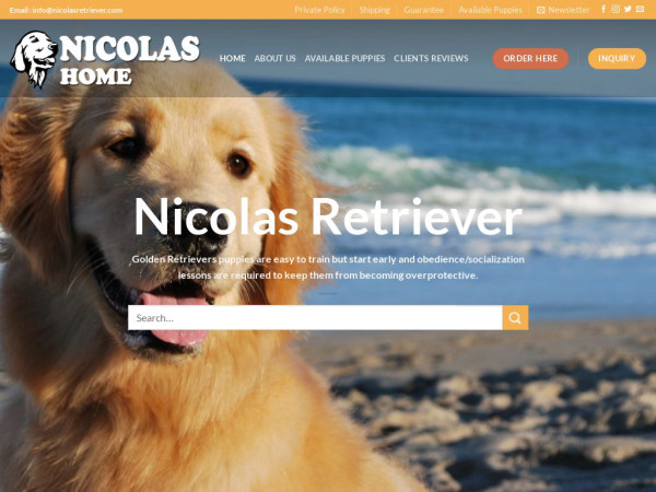 Nicolasretriver.com - Golden Retriever Puppy Scam Review