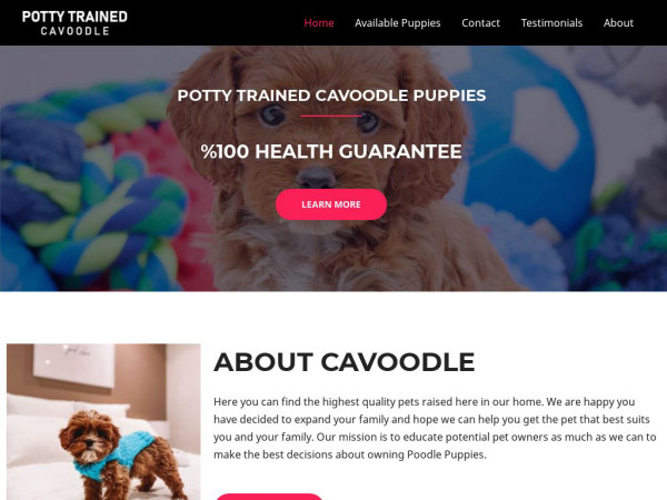 Pottyrainedcavoodle.com - Cavapoo Puppy Scam Review