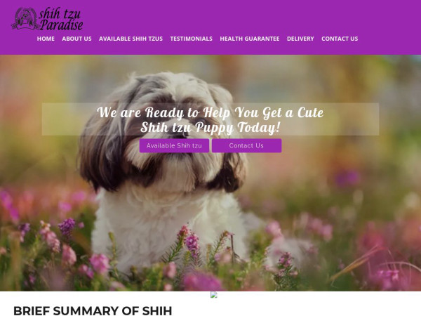 Shihtzusparadise.com - Shihtzu Puppy Scam Review