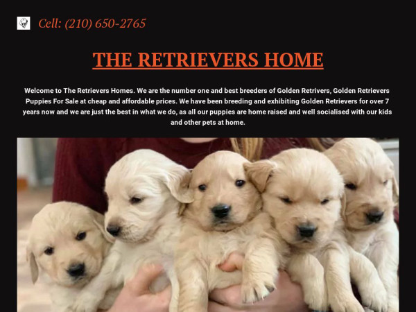 Thegoldenretrievershome.com - Golden Retriever Puppy Scam Review