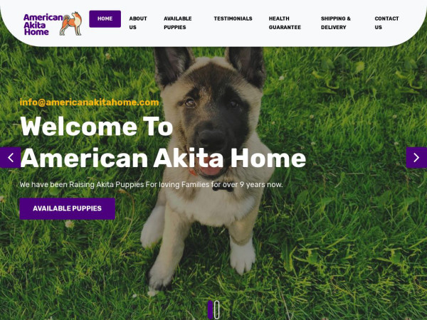 Americanakitahome.com - Akita Puppy Scam Review