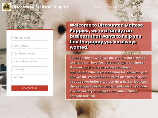 Discountedmaltesepuppies.com - Maltese Puppy Scam Review