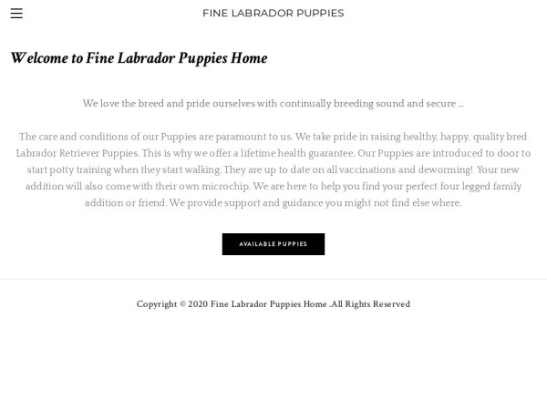 Finelabradorpuppies.com - Labrador Puppy Scam Review