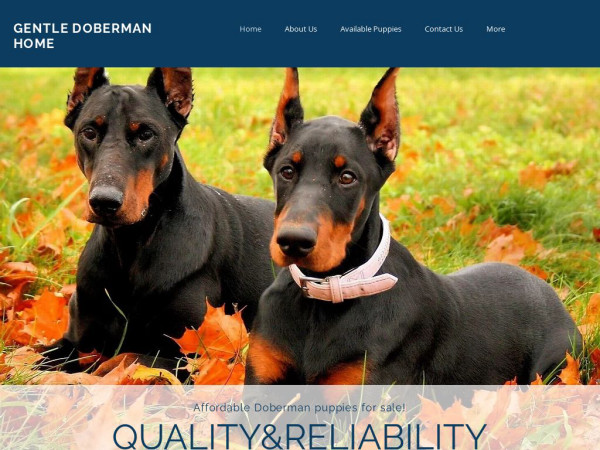 Gentledobermanhome.com - Doberman Pinscher Puppy Scam Review