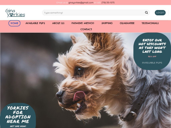 Ginayorkies.com - Yorkshire Terrier Puppy Scam Review