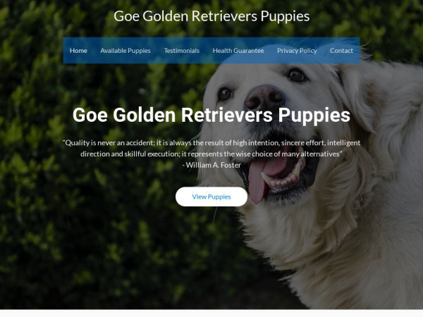 Goegoldenretrievers.com - Golden Retriever Puppy Scam Review