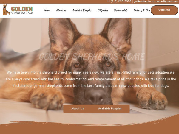 Goldenshepherdshome.com - Germanshepherd Puppy Scam Review