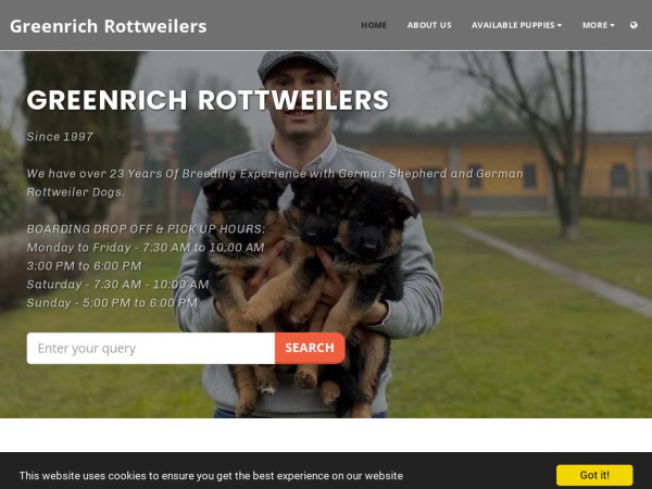 Greenrichrottweilers.com - Rottweiler Puppy Scam Review