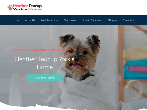 Heatherteacupyorkiehome.com - Yorkshire Terrier Puppy Scam Review