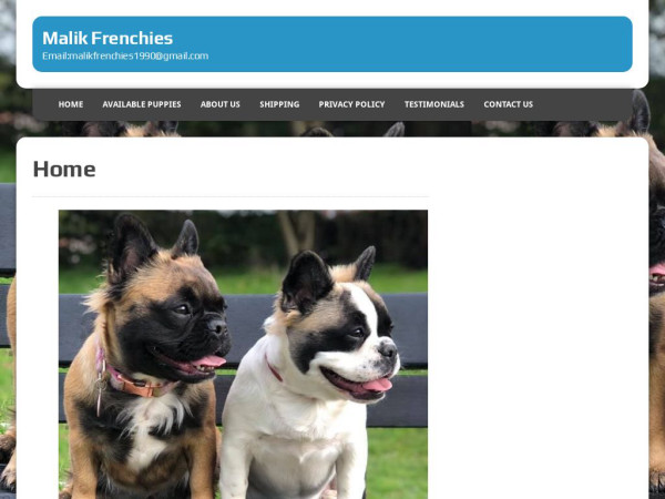 Malikfrenchies.com - French Bulldog Puppy Scam Review