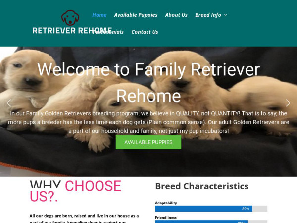 Retrieverrehome.com - Golden Retriever Puppy Scam Review