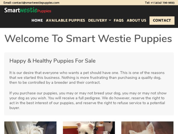 Smartwestiepuppies.com - Yorkshire Terrier Puppy Scam Review