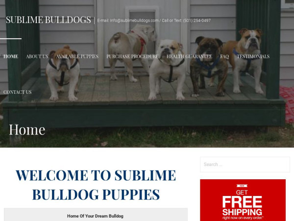 Sublimebulldogs.com - Bulldog Puppy Scam Review