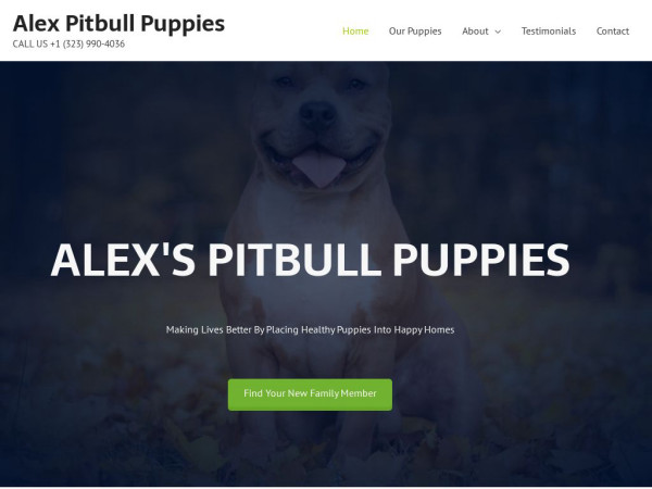 Alexpitbullpuppies.com - Pit Bull Puppy Scam Review