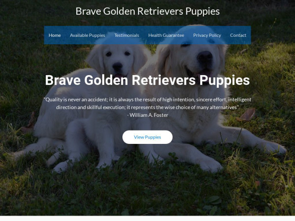 Bravegoldenretrievers.com - Golden Retriever Puppy Scam Review