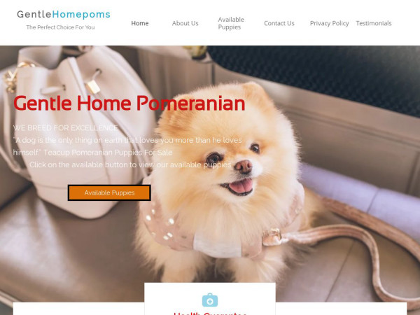 Gentlehomepomeranian.com - Pomeranian Puppy Scam Review