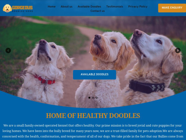 Gorgeousdoodleshome.com - Golden Doodle Puppy Scam Review