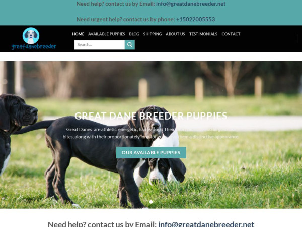 Greatdanebreeder.net - Great Dane Puppy Scam Review