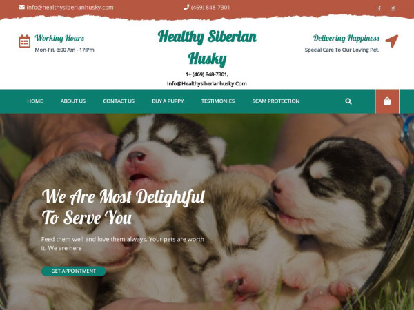 Healthysiberianhusky.com - Husky Puppy Scam Review