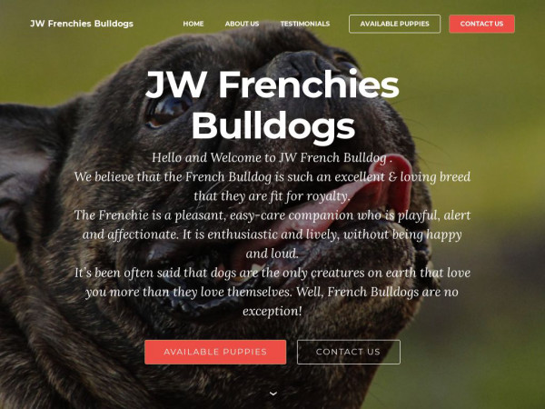 Jwfrenchies.com - French Bulldog Puppy Scam Review