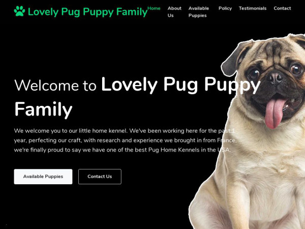 Lovelypugpuppyfamily.com - Pug Puppy Scam Review