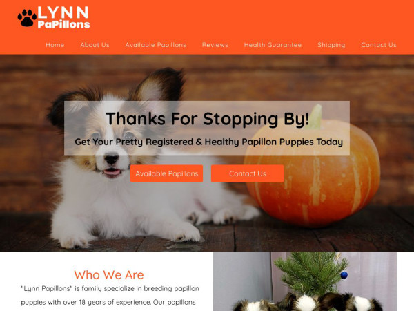 Lynnpapillons.com - Papillon Puppy Scam Review