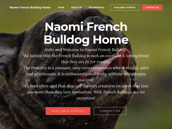 Naomifrenchbulldoghome.com - French Bulldog Puppy Scam Review