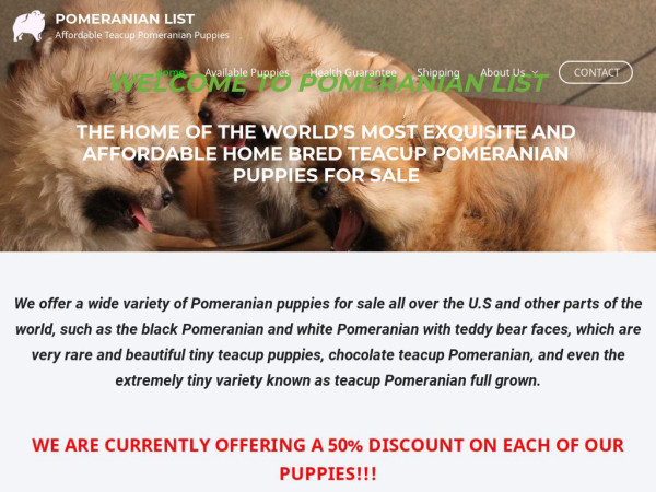 Pomeranianslist.com - Pomeranian Puppy Scam Review