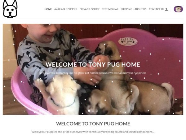 Tonypughome.com - Pug Puppy Scam Review