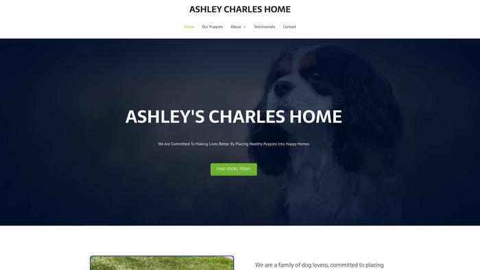 Ashleycharleshome.com - Cavalier King Charles Spaniel Puppy Scam Review