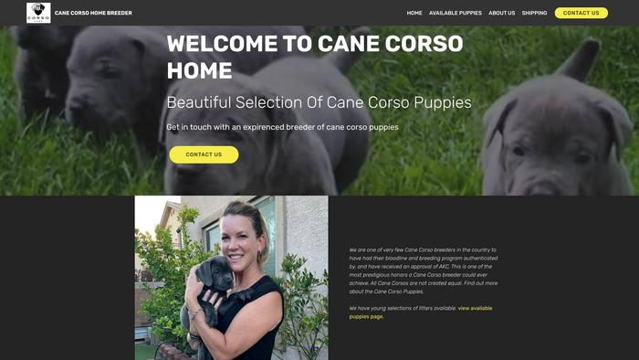 Canecorsohomebreeder.com - Cane Corso Puppy Scam Review