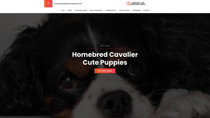 Cavalierbreedingfamily.com - Cavalier King Charles Spaniel Puppy Scam Review