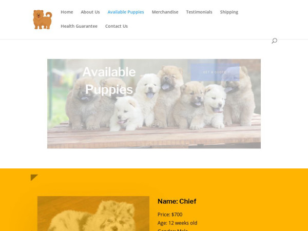 Chowchowcastle.com - Chowchow Puppy Scam Review